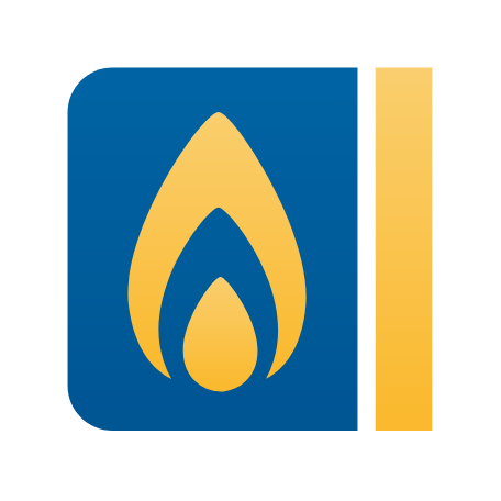 Pražská plynárenská logo