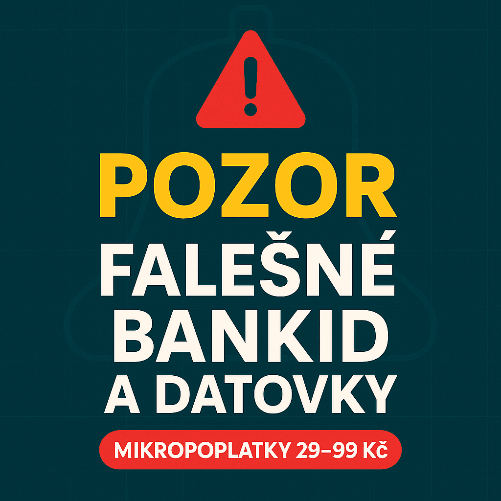 Zítra může být pozdě: falešné BankID, datovky a mikropoplatky útočí na každého